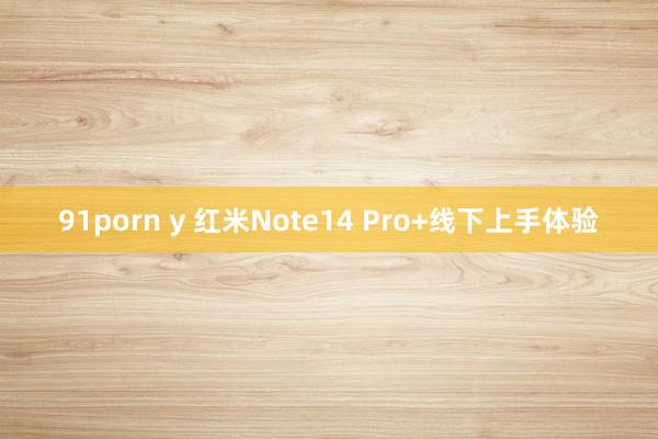 91porn y 红米Note14 Pro+线下上手体验