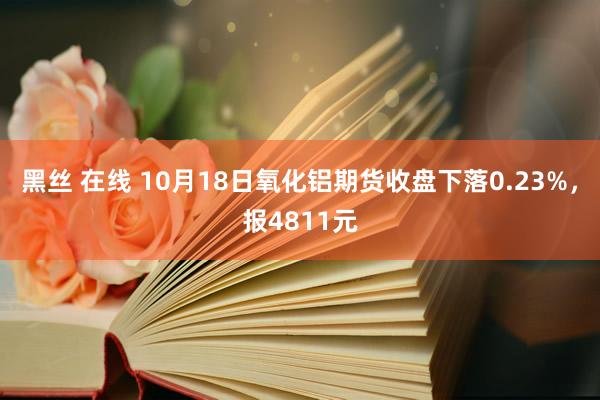 黑丝 在线 10月18日氧化铝期货收盘下落0.23%，报4811元