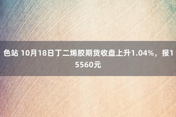 色站 10月18日丁二烯胶期货收盘上升1.04%，报15560元