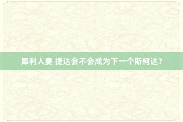 犀利人妻 捷达会不会成为下一个斯柯达？